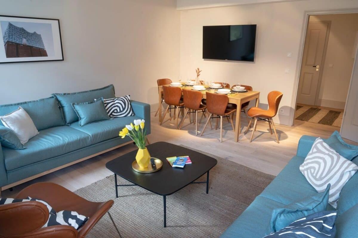 Spacious 3-Bedroom Apartment Near Eilbekpark ฮัมบูร์ก ภายนอก รูปภาพ